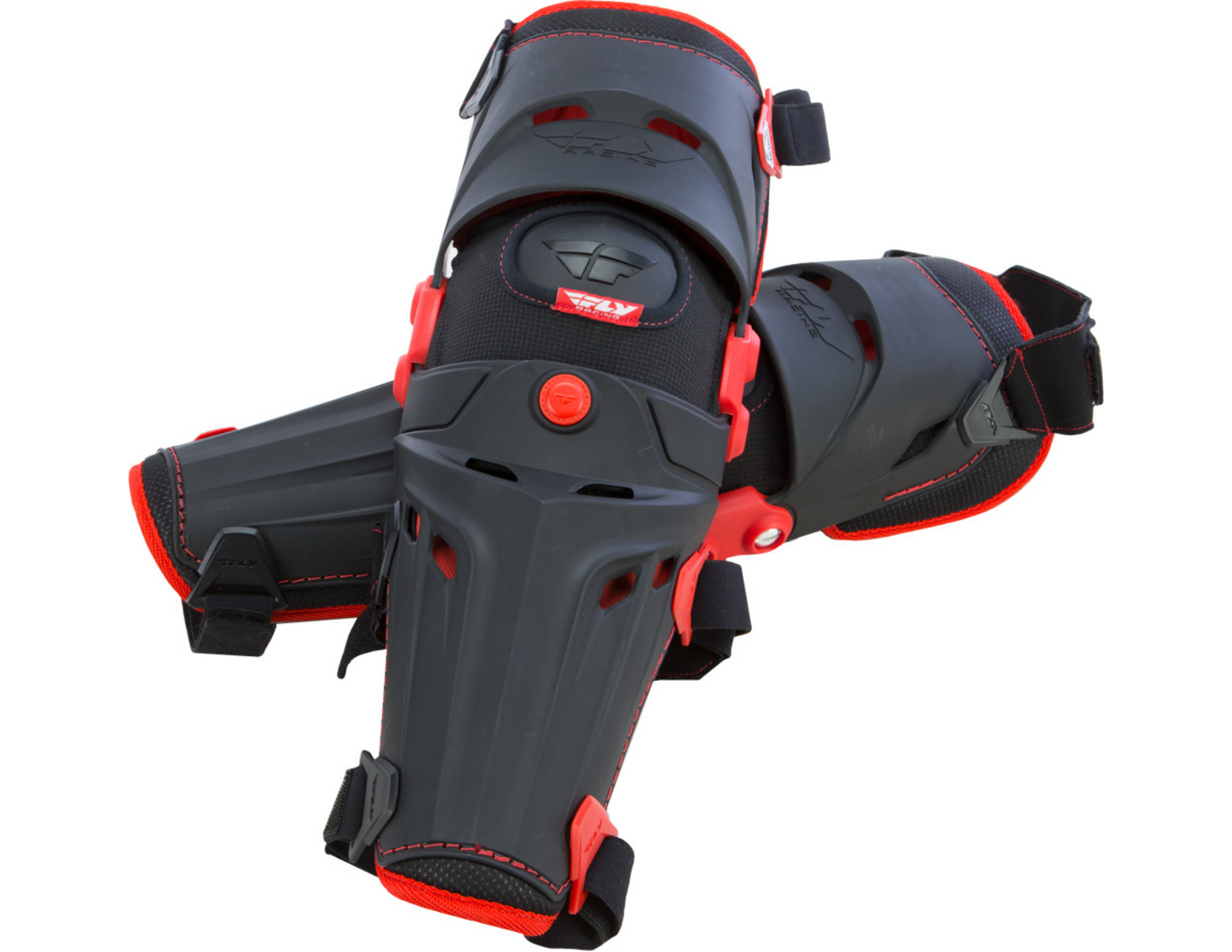 RODILLERA FLY RACING 5 PIVOT NEGRO