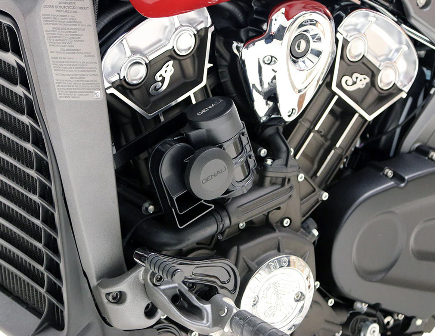 Montura para Claxón Denali Indian Scout '15-'20, Scout Bobber '18-'20 & Scout Sixty '16-'20