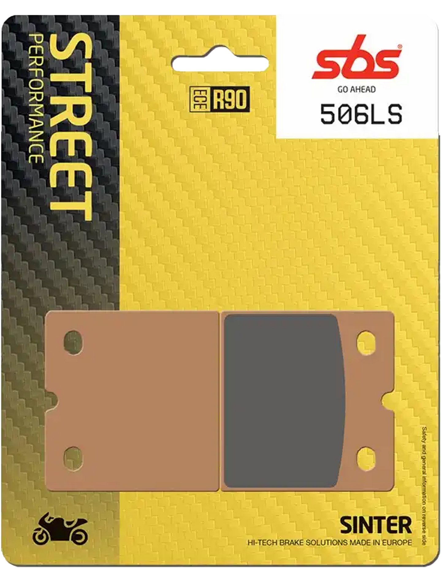 506LS, Pastilla trasera, Sinterizado