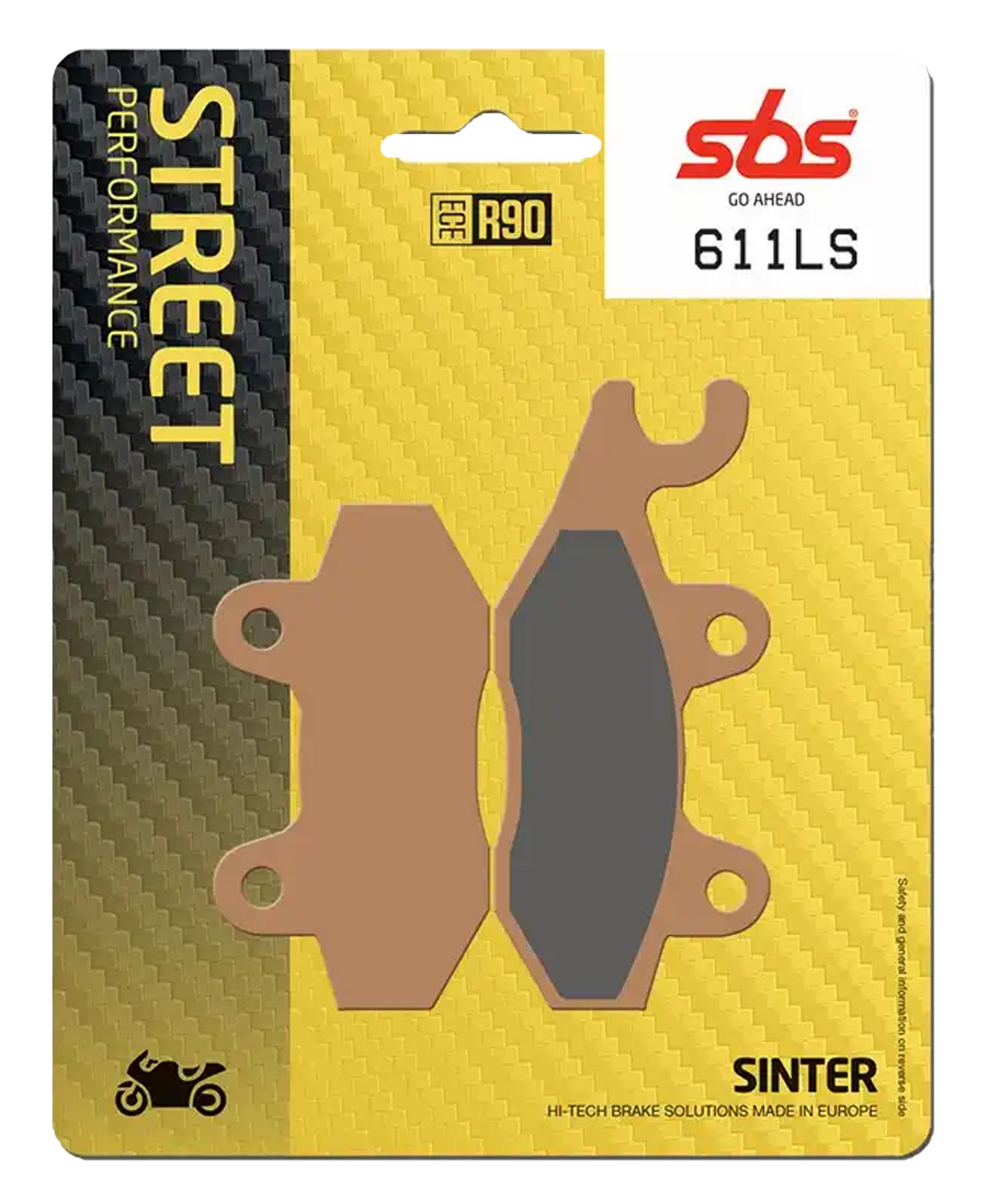 611LS, Pastilla trasera, Sinterizado