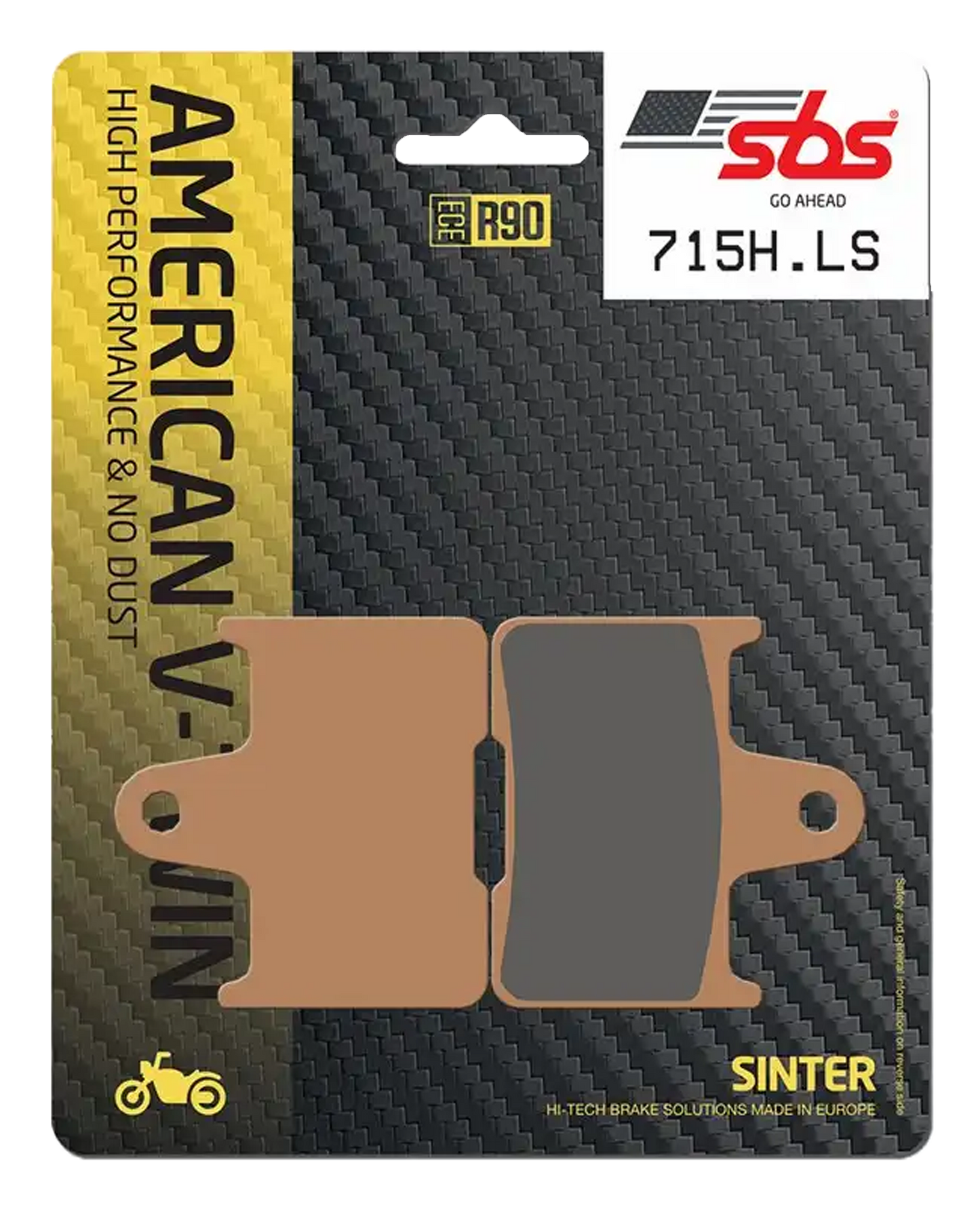 715H.LS, Pastilla trasera, Sinterizado