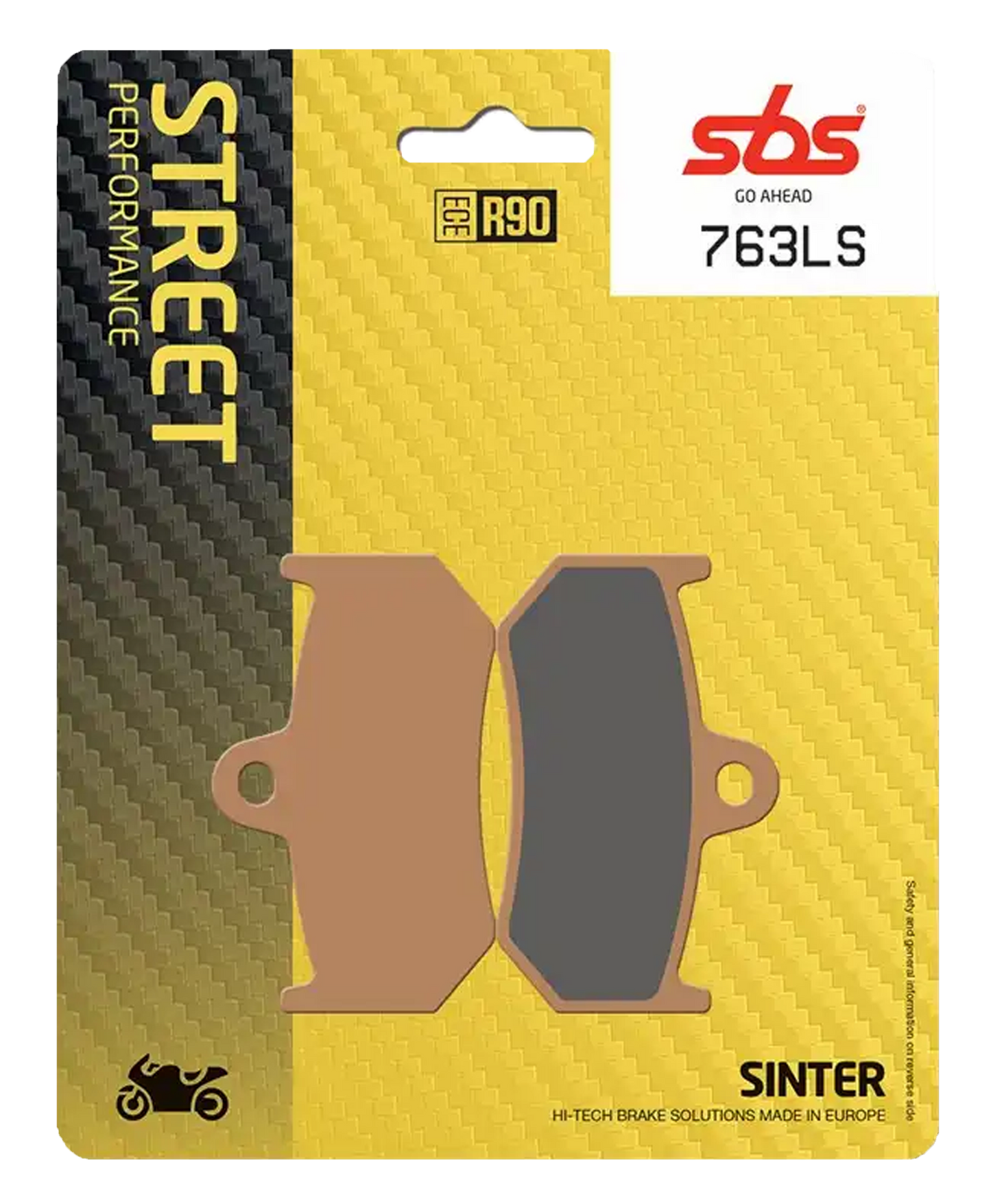 763LS, Pastilla trasera, Sinterizado