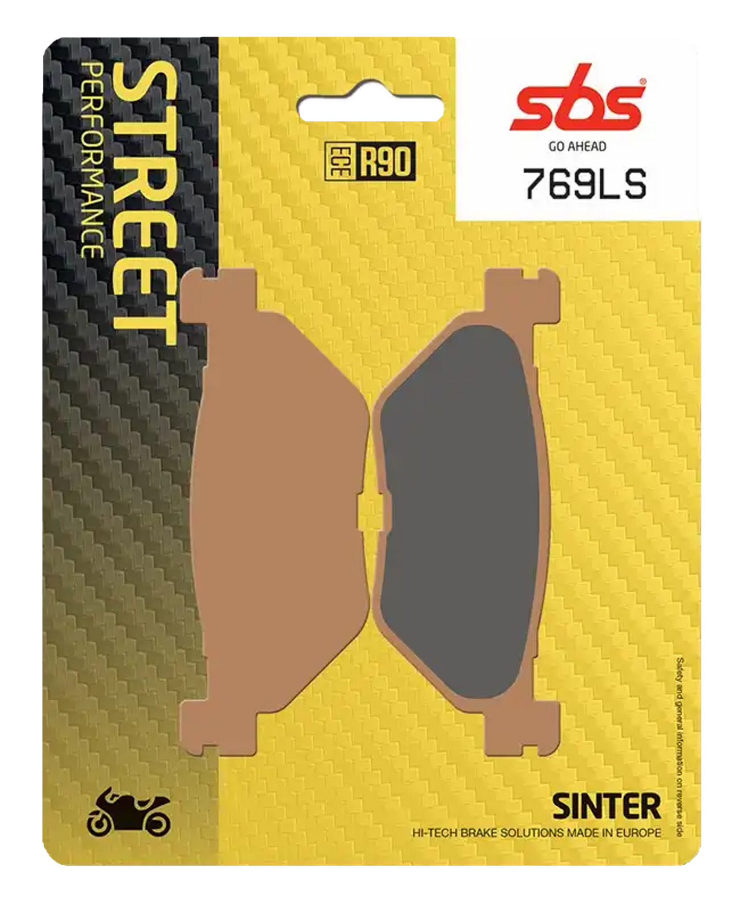 769LS, Pastilla trasera, Sinterizado