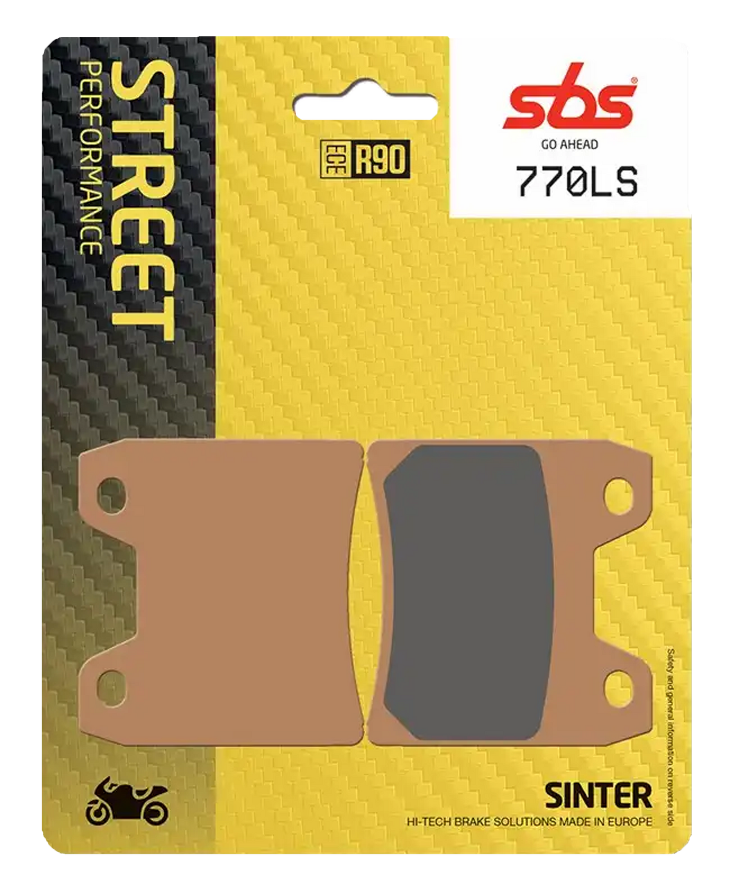 770LS, Pastilla trasera, Sinterizado