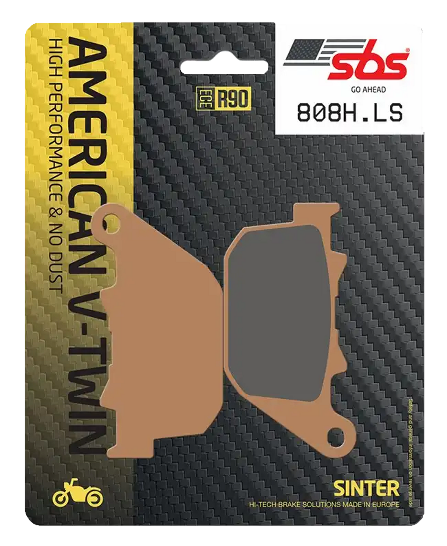 808H.LS, Pastilla trasera, Sinterizado