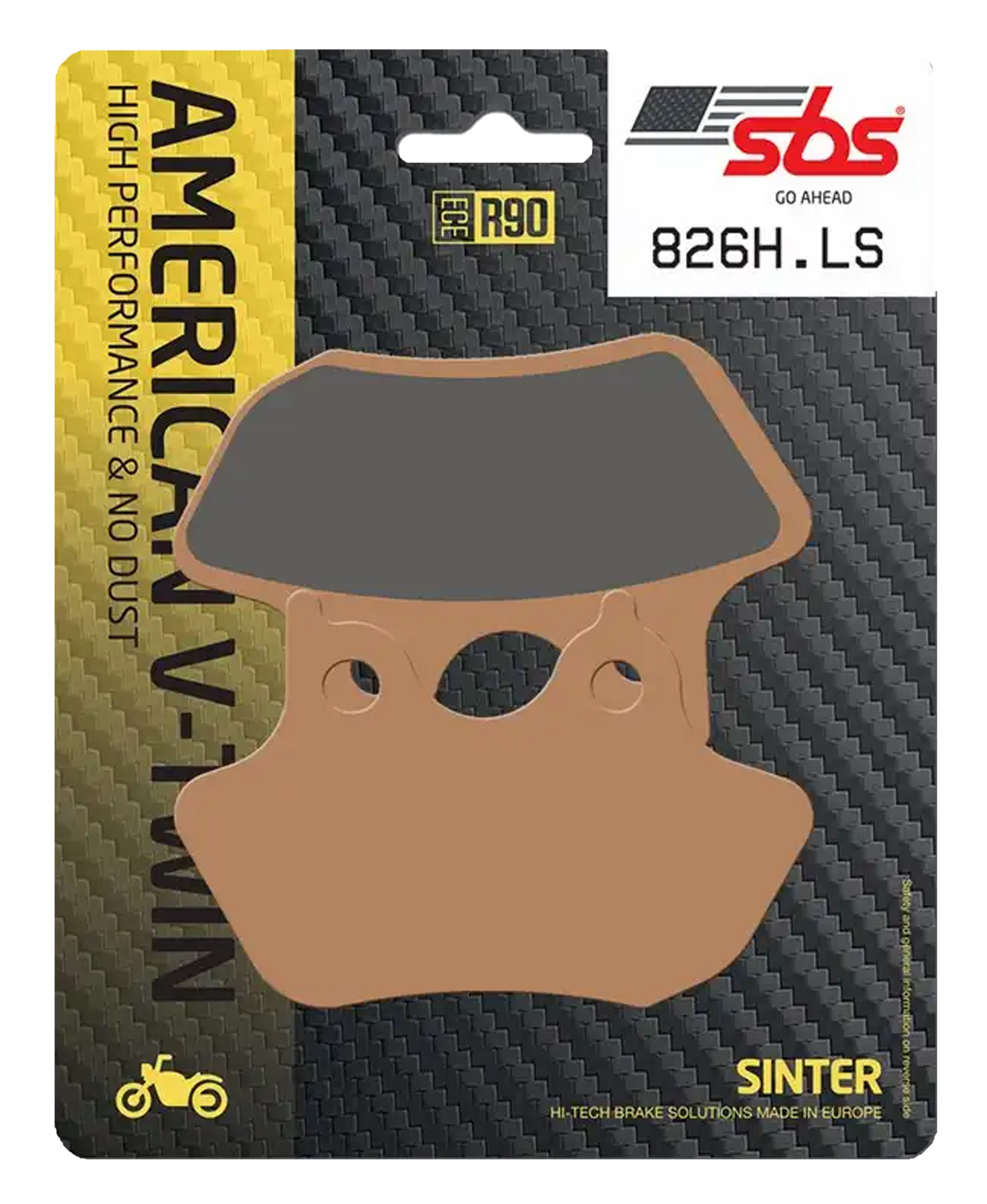 826H.LS, Pastilla trasera, Sinterizado