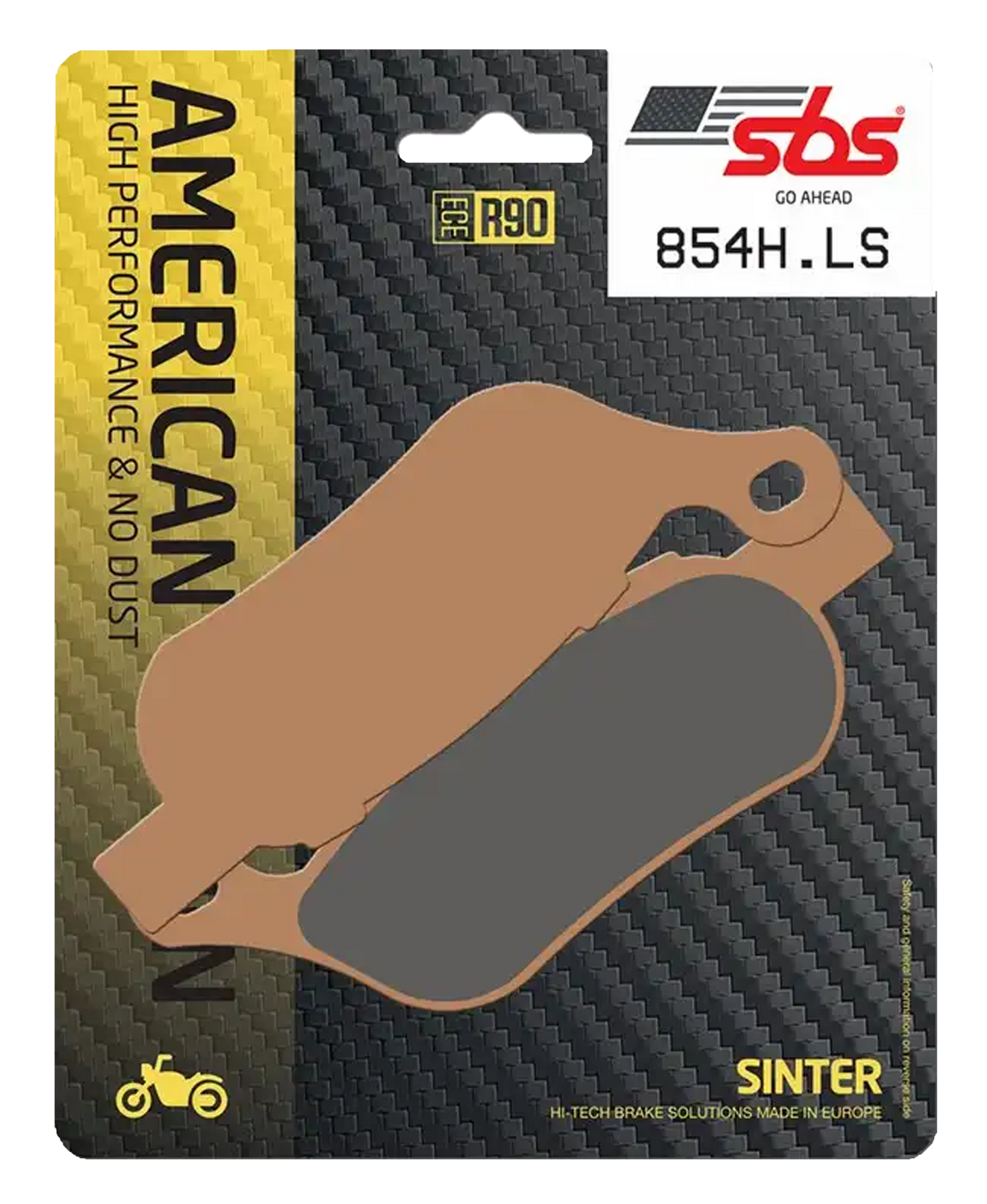 854H.LS, Pastilla trasera, Sinterizado