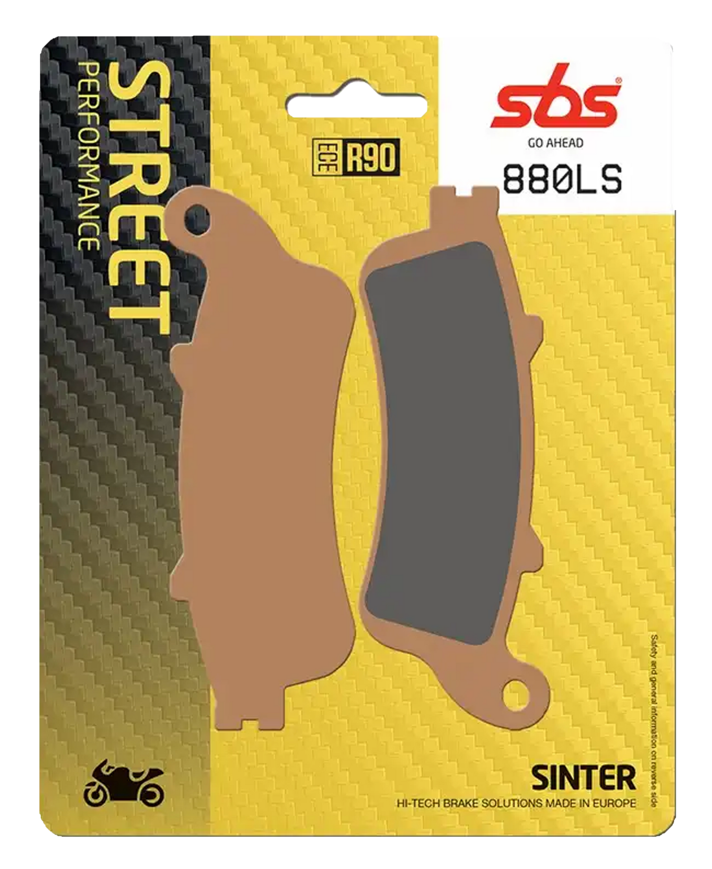 880LS, Pastilla trasera, Sinterizado