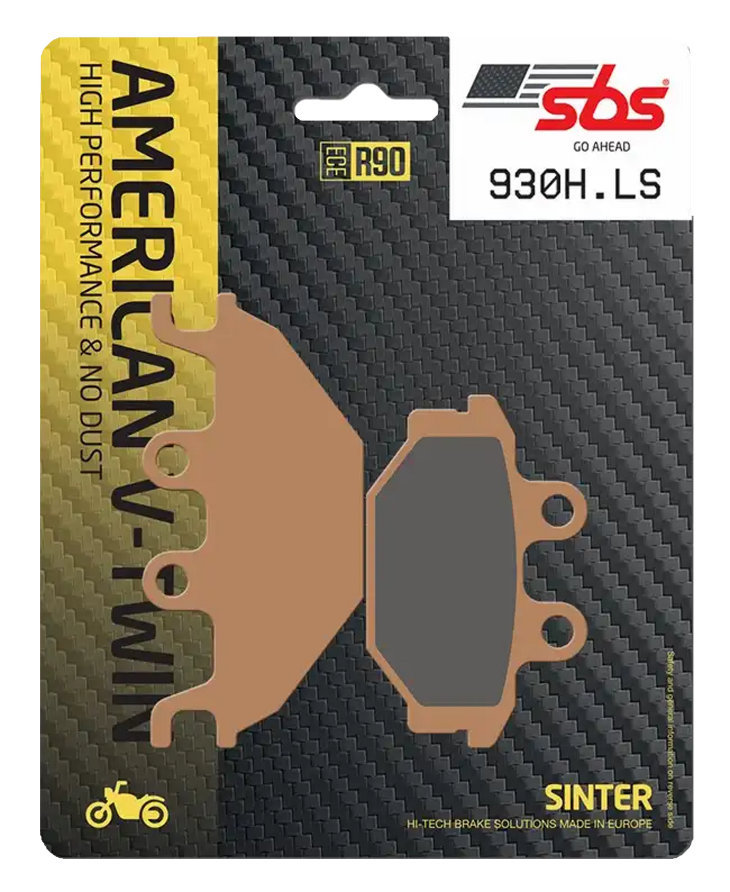 930H.LS, Pastilla trasera, Sinterizado