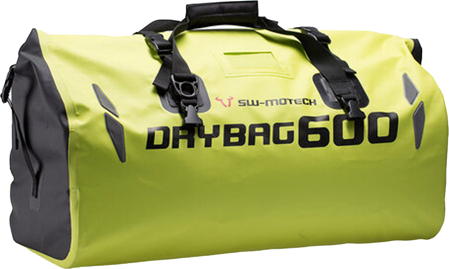 Bolsa trasera Drybag 600. Lona. Amarillo. Impermeable. 60 l.