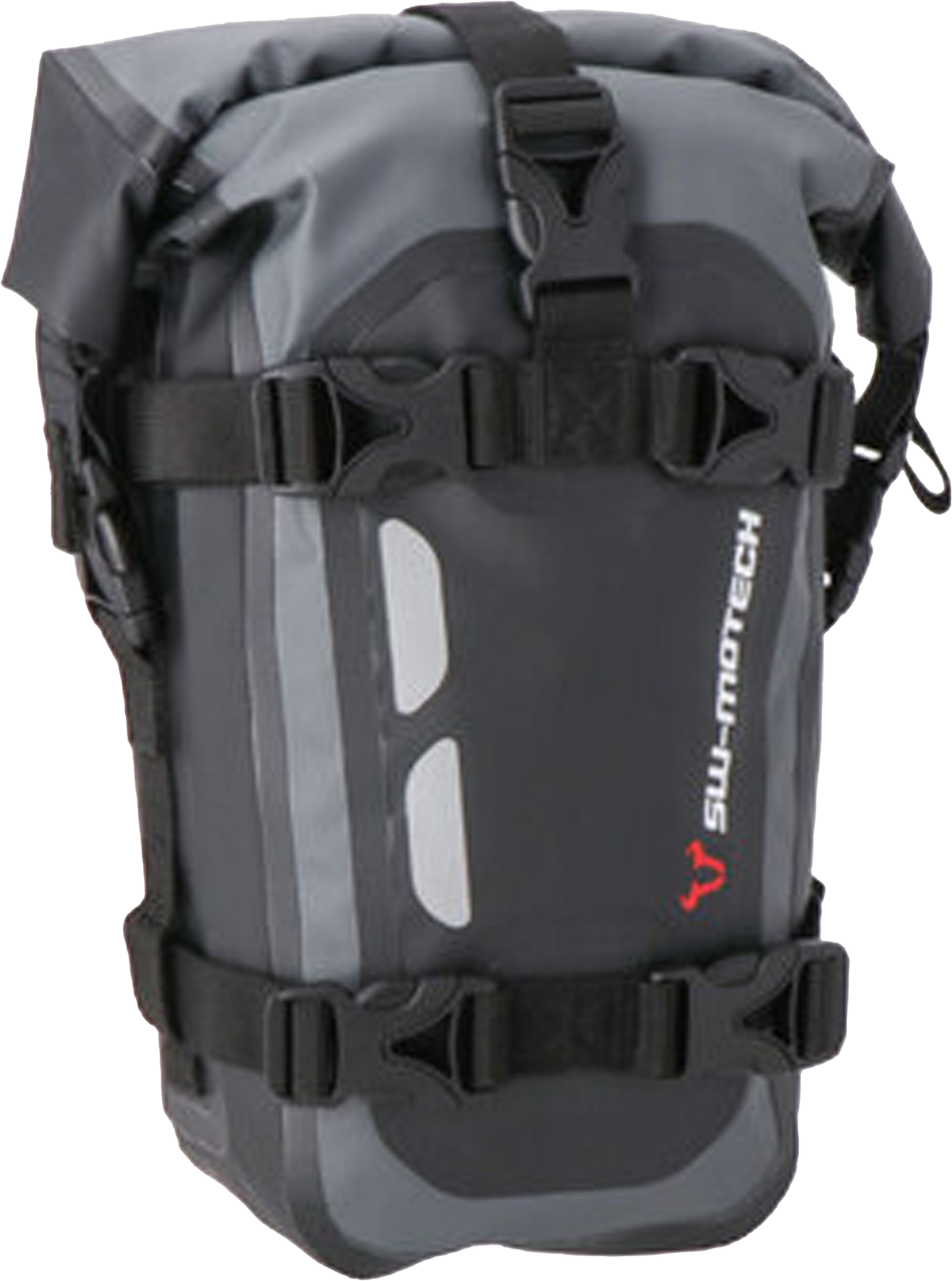 Bolsa trasera Drybag 80. 8 l. Impermeable. Gris/Negro.
