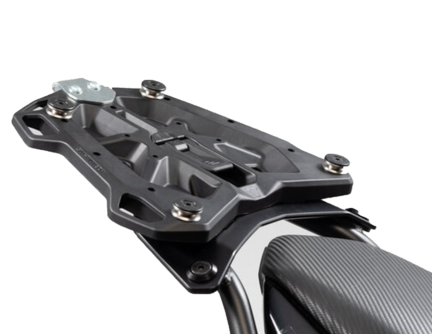 Placa adaptadora para portaequipaje STREET-RACK Para TRAX topcase ADV/ION/EVO. Negro.
