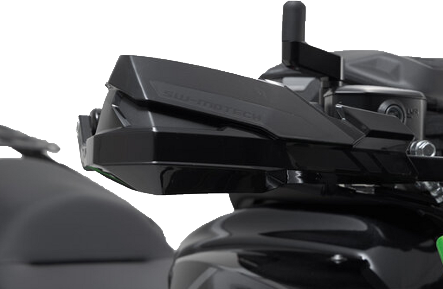 Kit de protectores de manos KOBRA Negro. Kawasaki Versys 650 (07-).