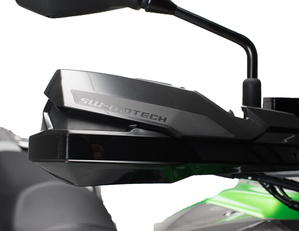 Kit de protectores de manos KOBRA. Negro. Kawasak KLE 250/Versys-X 300, CFMoto 800MT