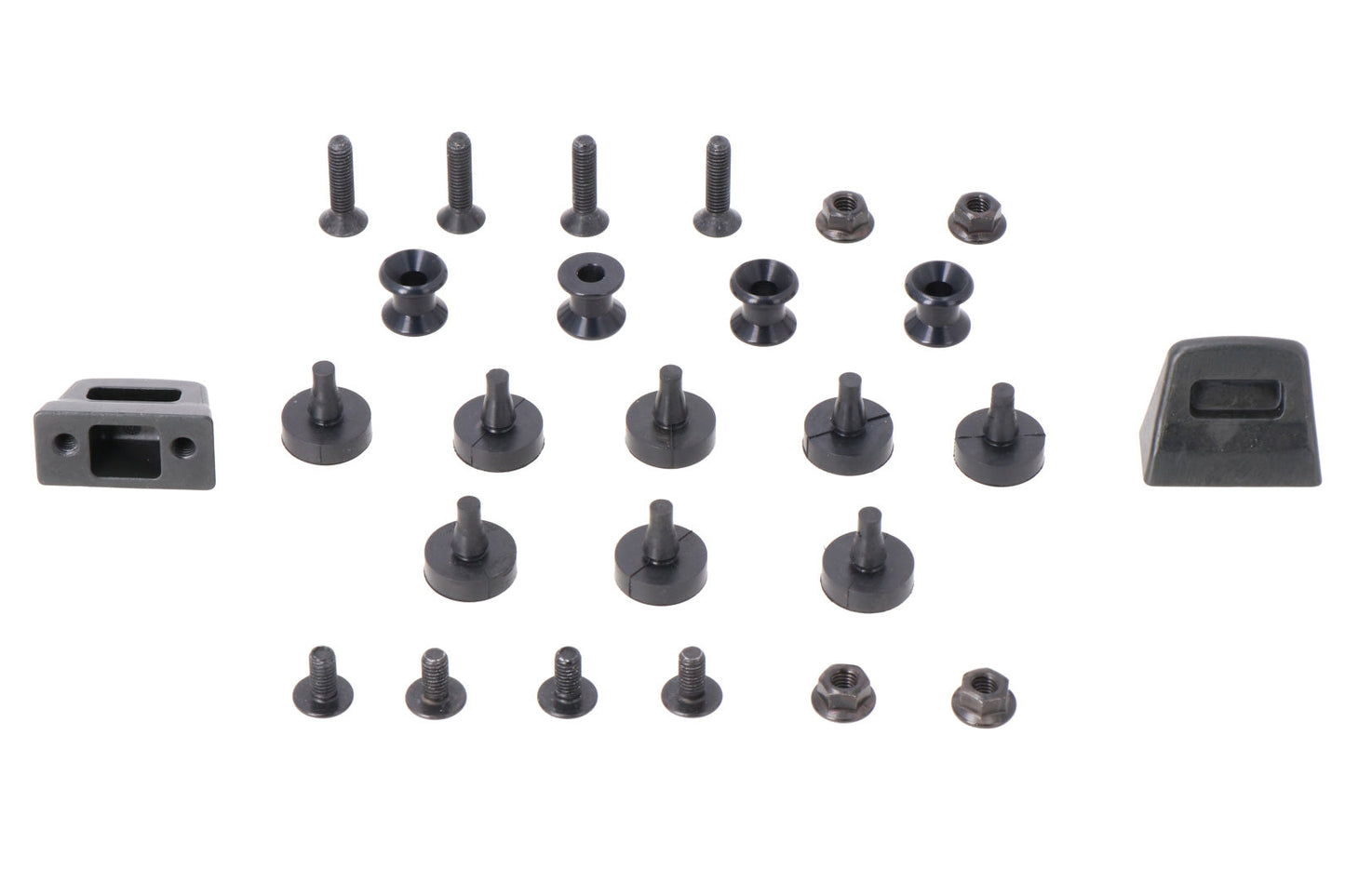 SW-MOTECH Kit de adaptadores para soportes laterales PRO Para Givi MonoKey. Montaje de 2 maletas.