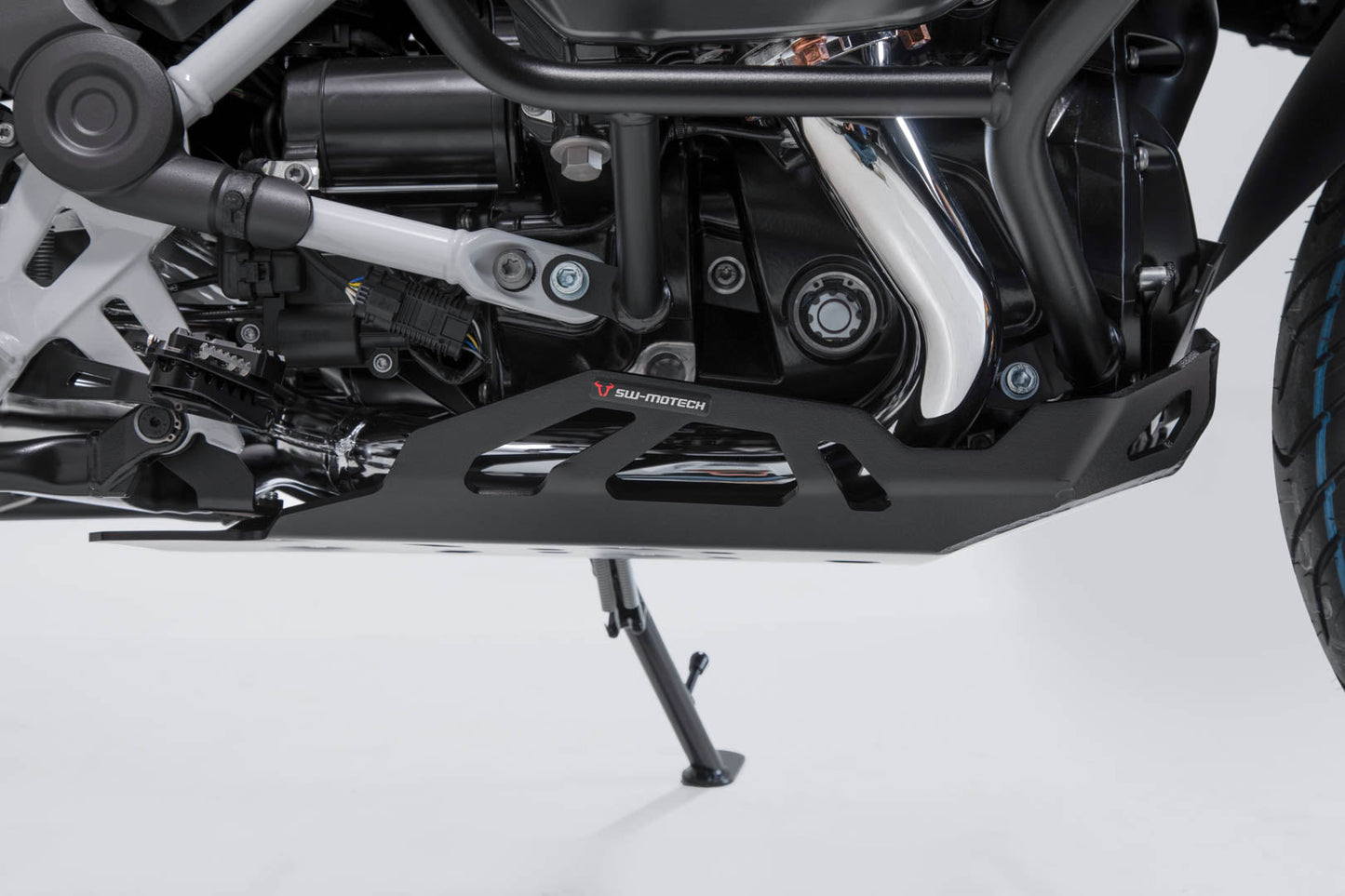 SW-MOTECH Protector de motor Negro. BMW R 1250 GS / Adv / Rallye (18-).