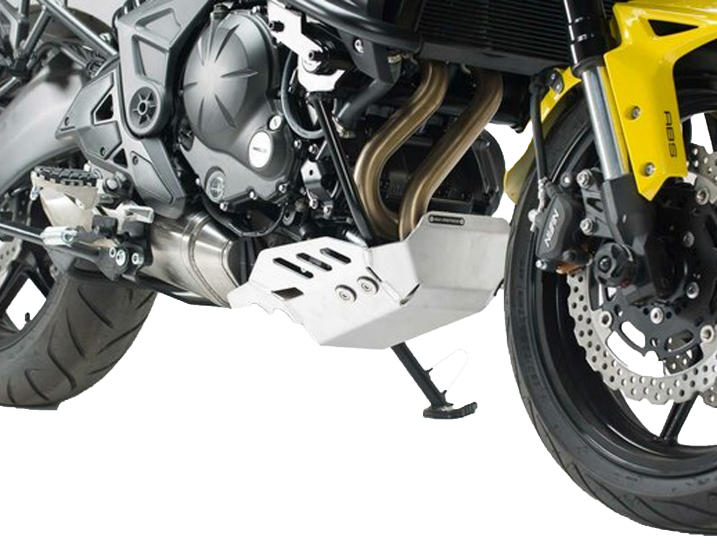 Protector de motor Plateado. Kawasaki Versys 650 (15-).