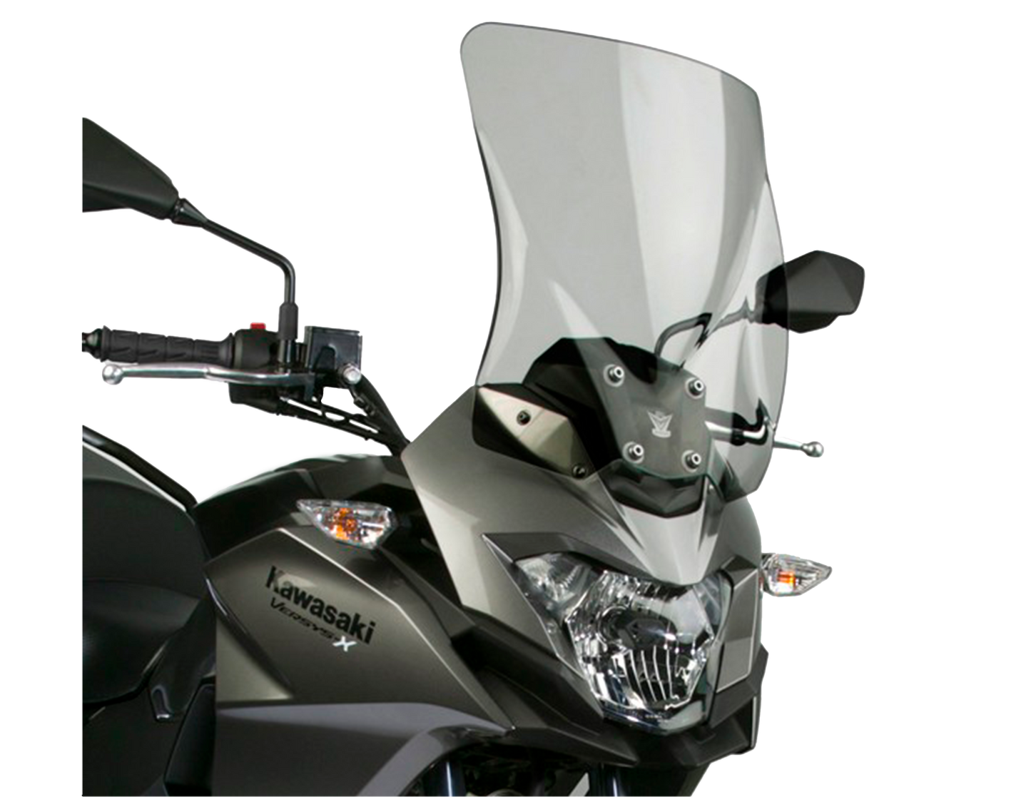 Vstream Parabrisas gris claro, 26% tintado Kawasaki VERSYS X300