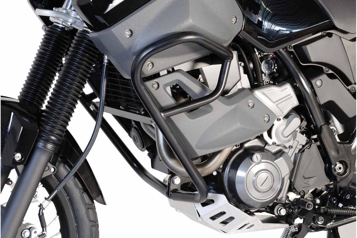 SW-MOTECH Protecciones laterales de motor Negro. Yamaha XT 660 Z Tenere (07-16).