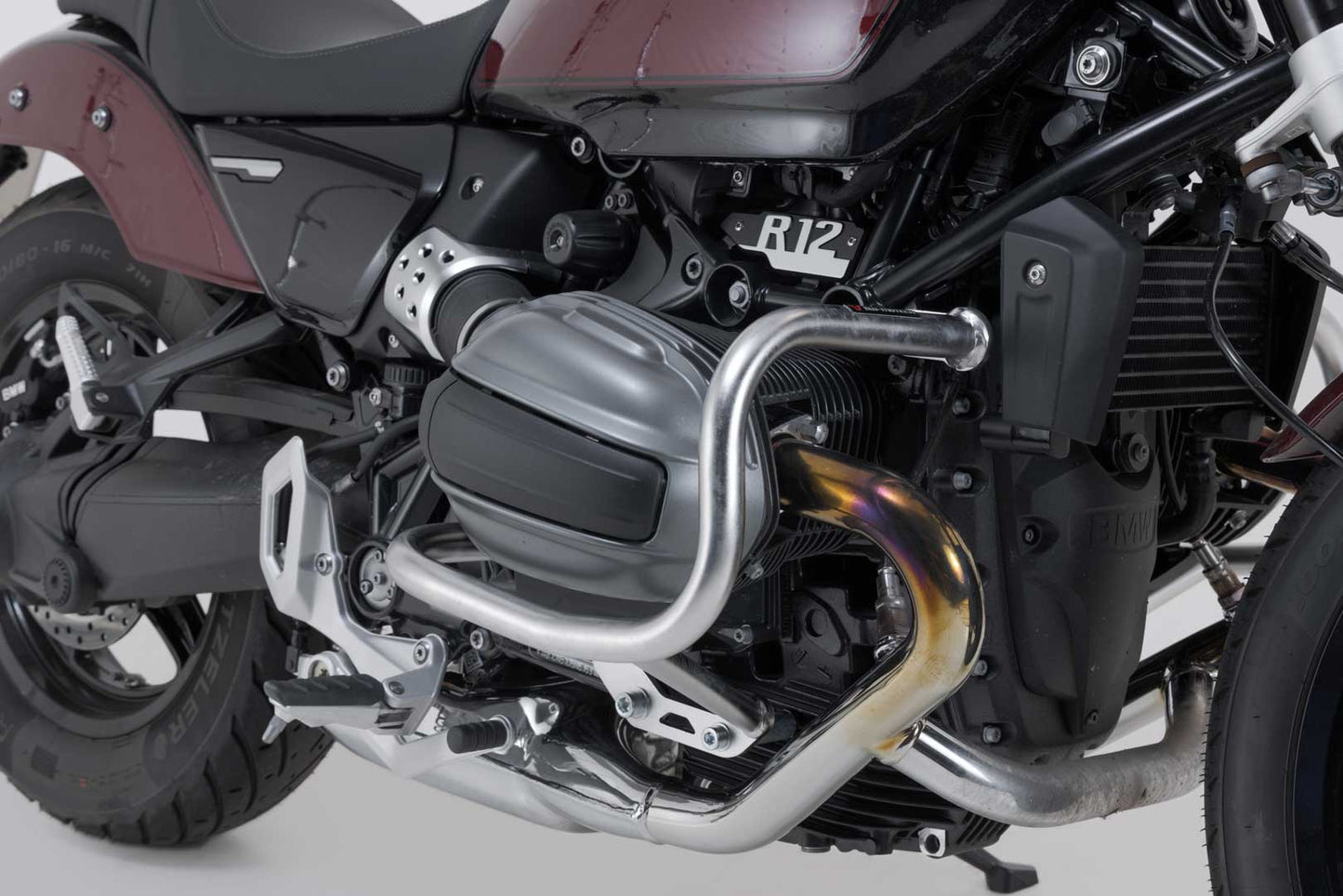 SW-MOTECH Protecciones laterales de motor Acero inoxidable. BMW R12 / G/S R12 nineT.