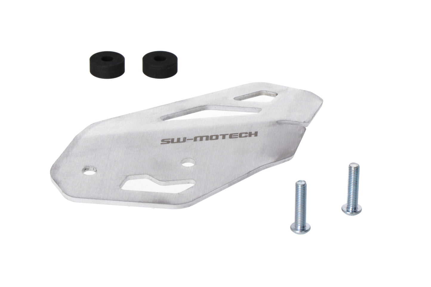 SW-MOTECH Protector de talón derecho Plateado. Triumph Tiger 900/GT/Rally/Pro (19-23).