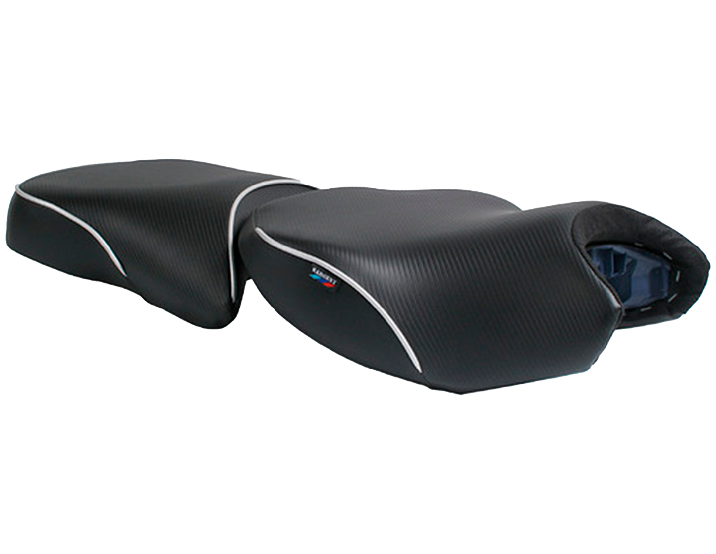 Asiento juego de dos piezas para la BMW R1200/1250 GS/GSA 2013.5+ Filo Plateado