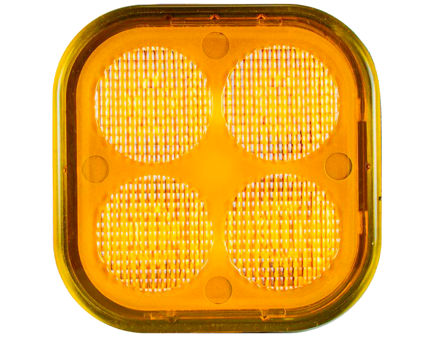 FARO 20 WATT 4 LED ELLIPTICAL 15X45 AMBER LENS (U POD)