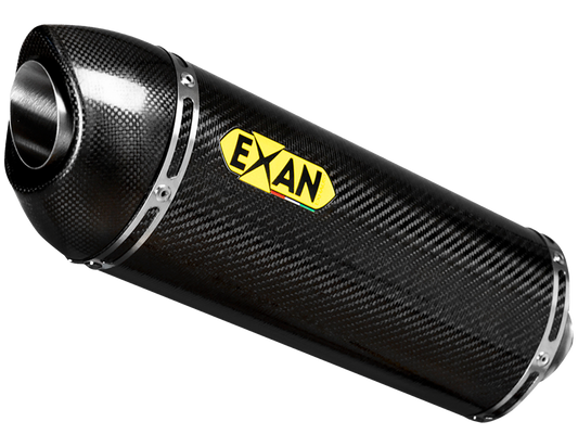 Escapes Exan Oval Tapa de Carbono para motos BMW R1250 gs/ adv, R1200 gs/adventure