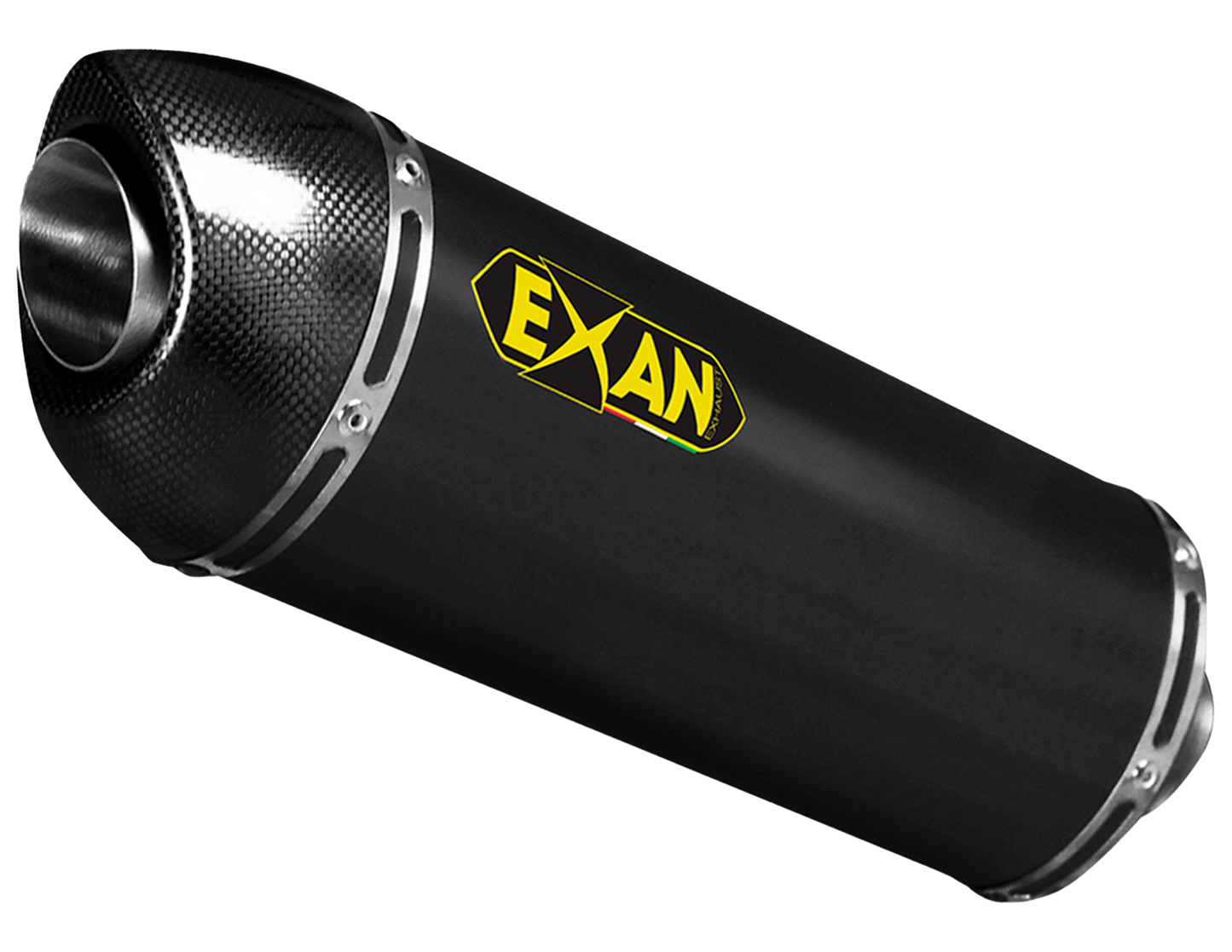 Escape Exan Oval Tapa de Carbono para motos BMW F 700 GS / F 800 GS / Adventure (08-17)