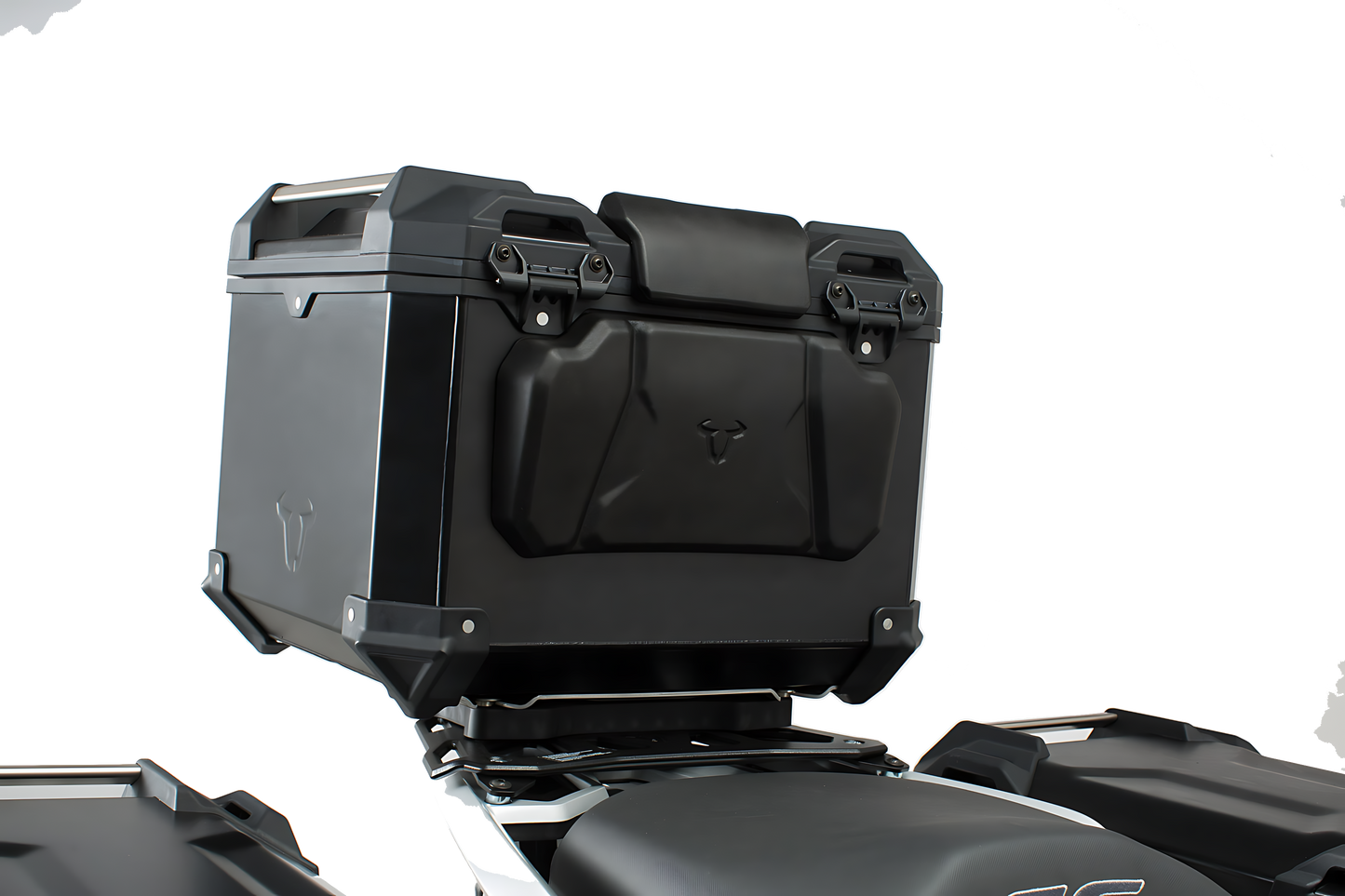 Respaldo de pasajero para maleta topcase TRAX ADV Negro.