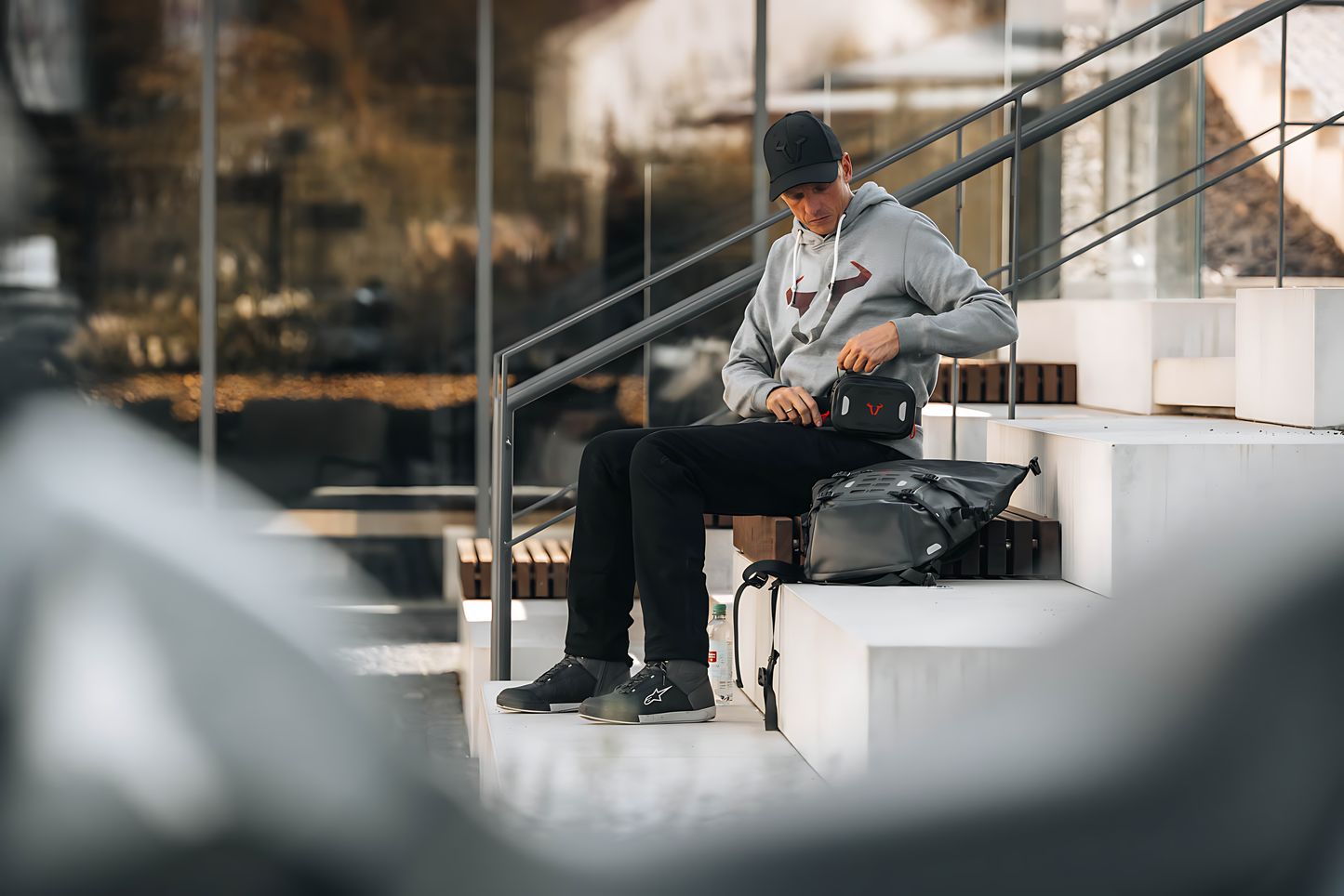 Belt WP Negro. Impermeable.