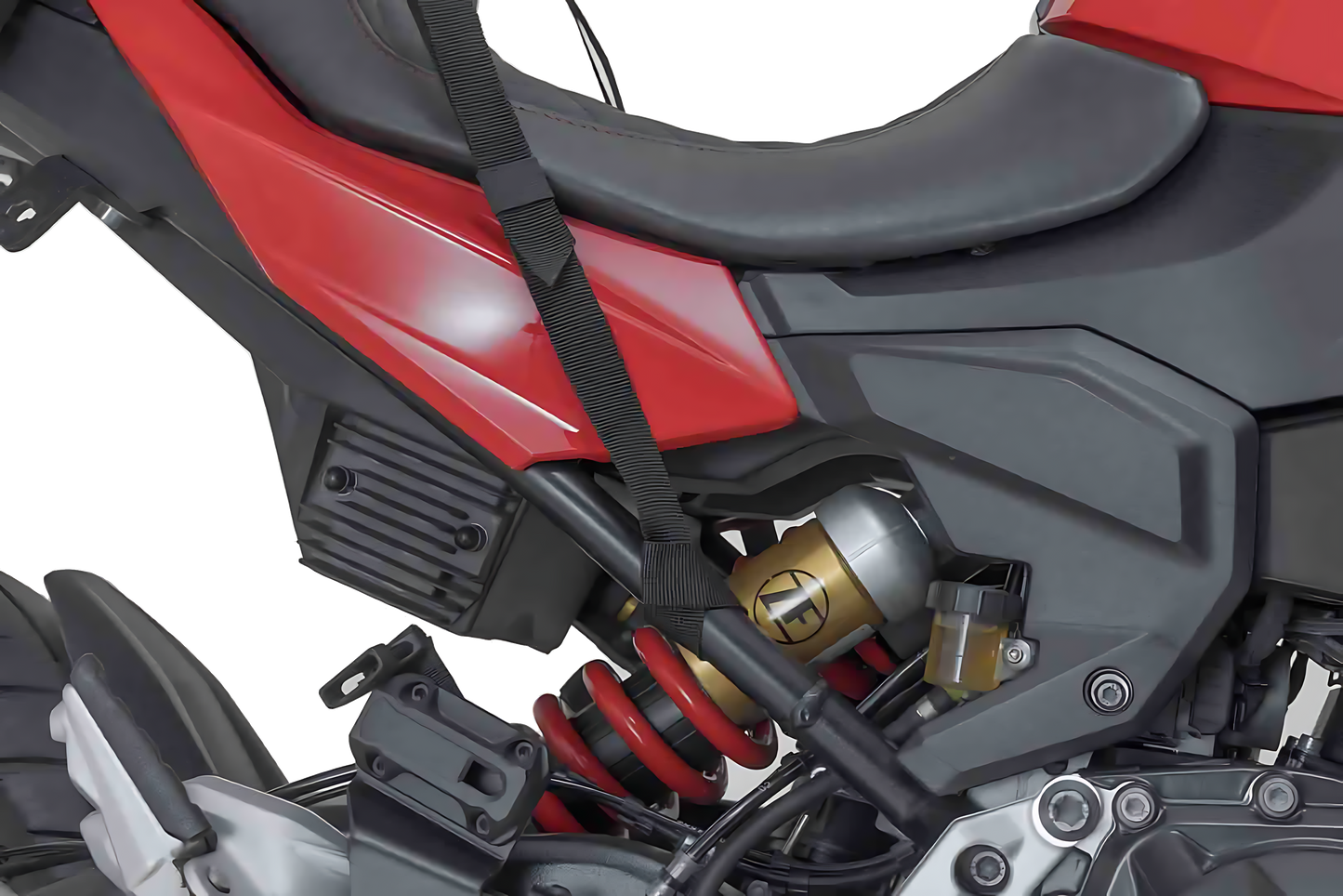 Bolsa trasera Drybag 700 70 l. Impermeable. Gris/Negro.