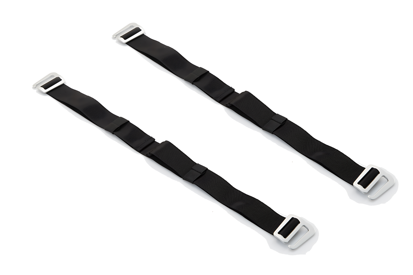 2 correas de compresión para LG bolsa trasera LR2 2 correas de compresión de repuesto. 1000x38mm.