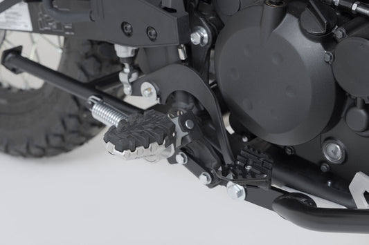 Extensión del pedal de freno. Negro. Kawasaki KLR 650 (22-).