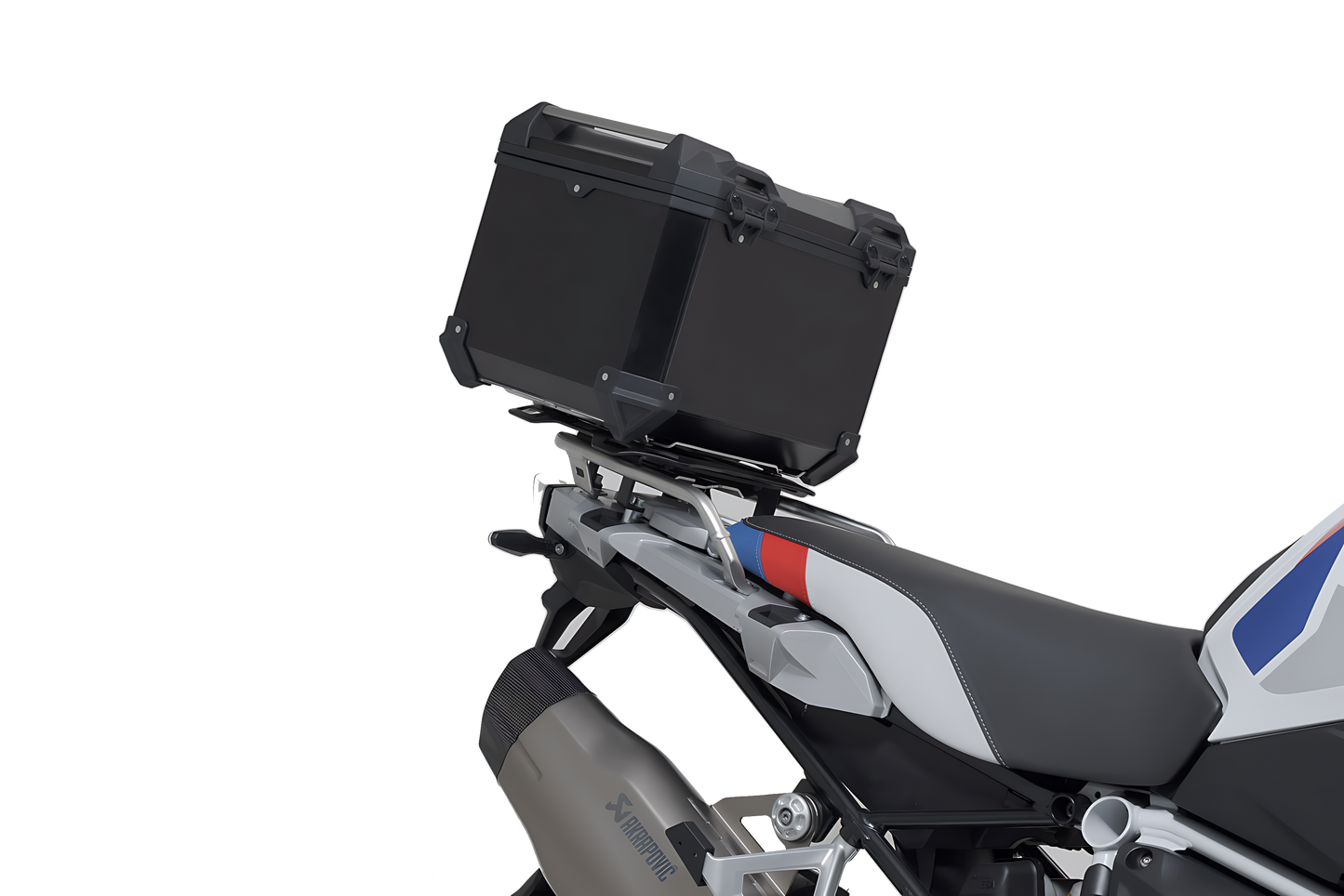 Portaequipaje ADVENTURE-RACK Negro. BMW R 1250 GS / Adv (21-) Asiento Rallye.