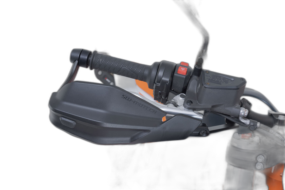 Kit de protectores de manos Adventure. Negro. Modelos Ducati / KTM.