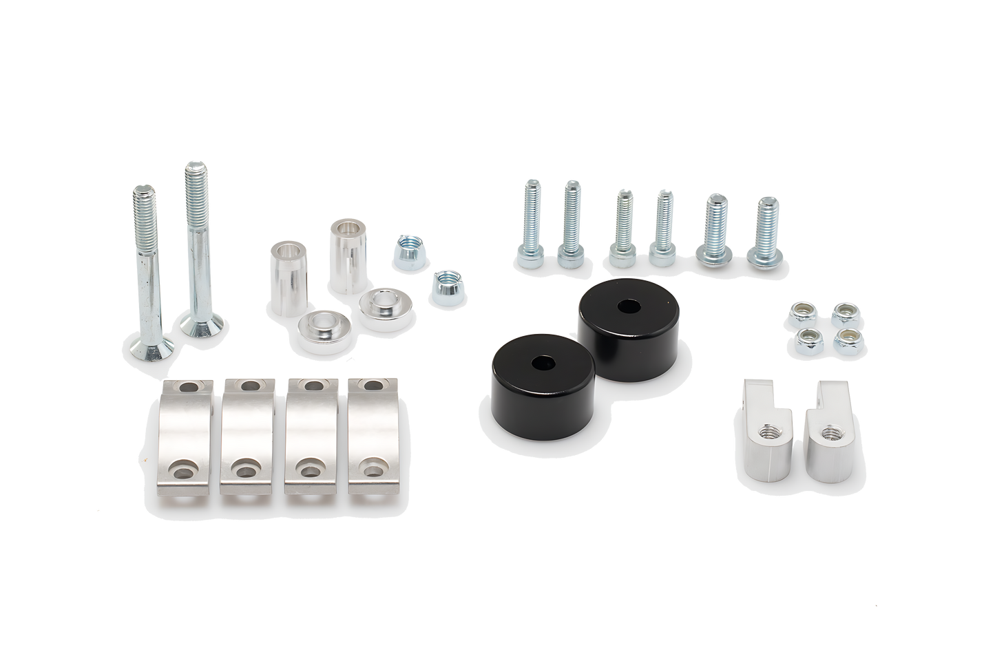 KOBRA kit de protectores para cubre puños Negro. Ducati Multistrada 1200/ S/ Enduro, 1260.