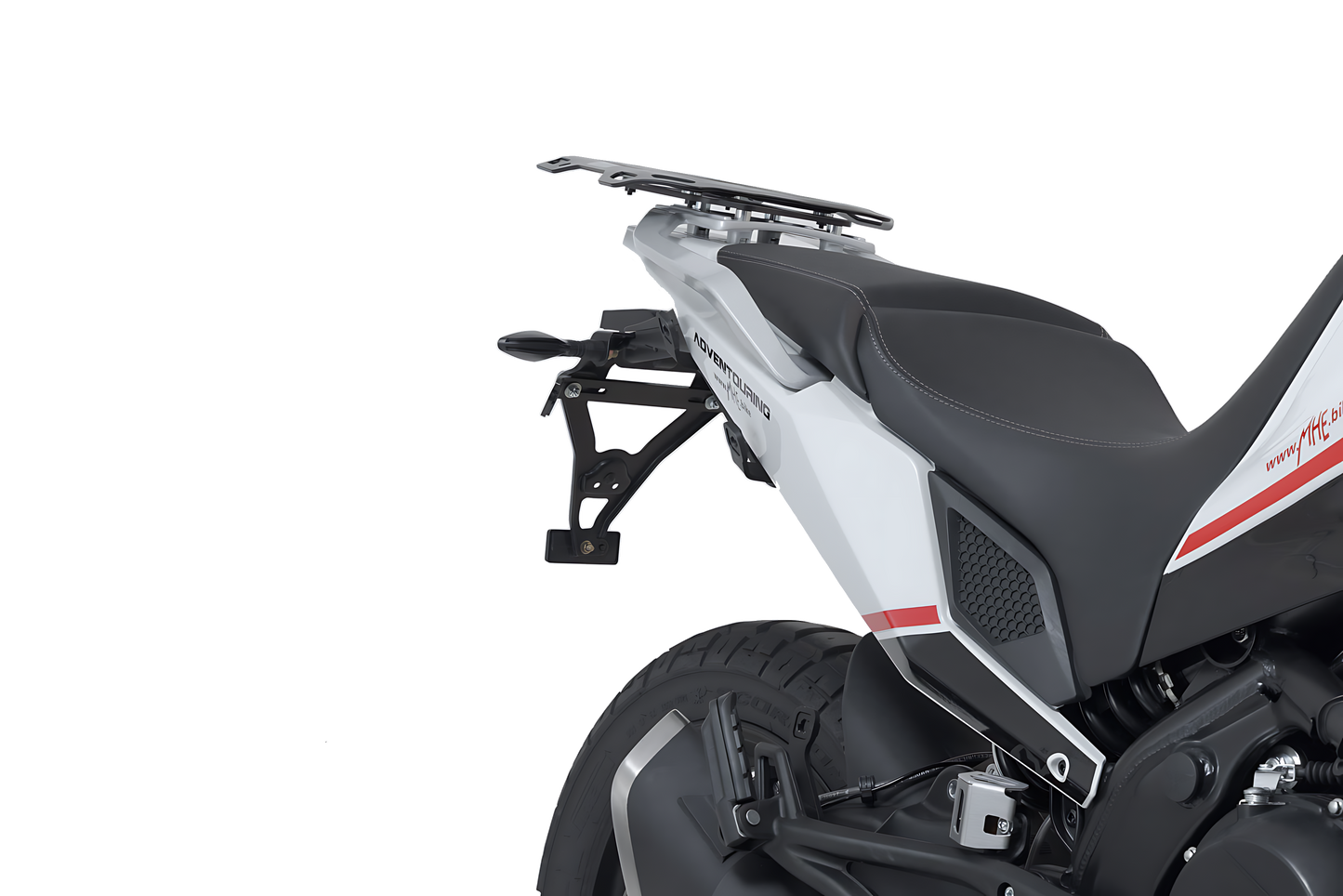 Soporte lateral PRO Negro. Moto Morini X-Cape 650 (21-).