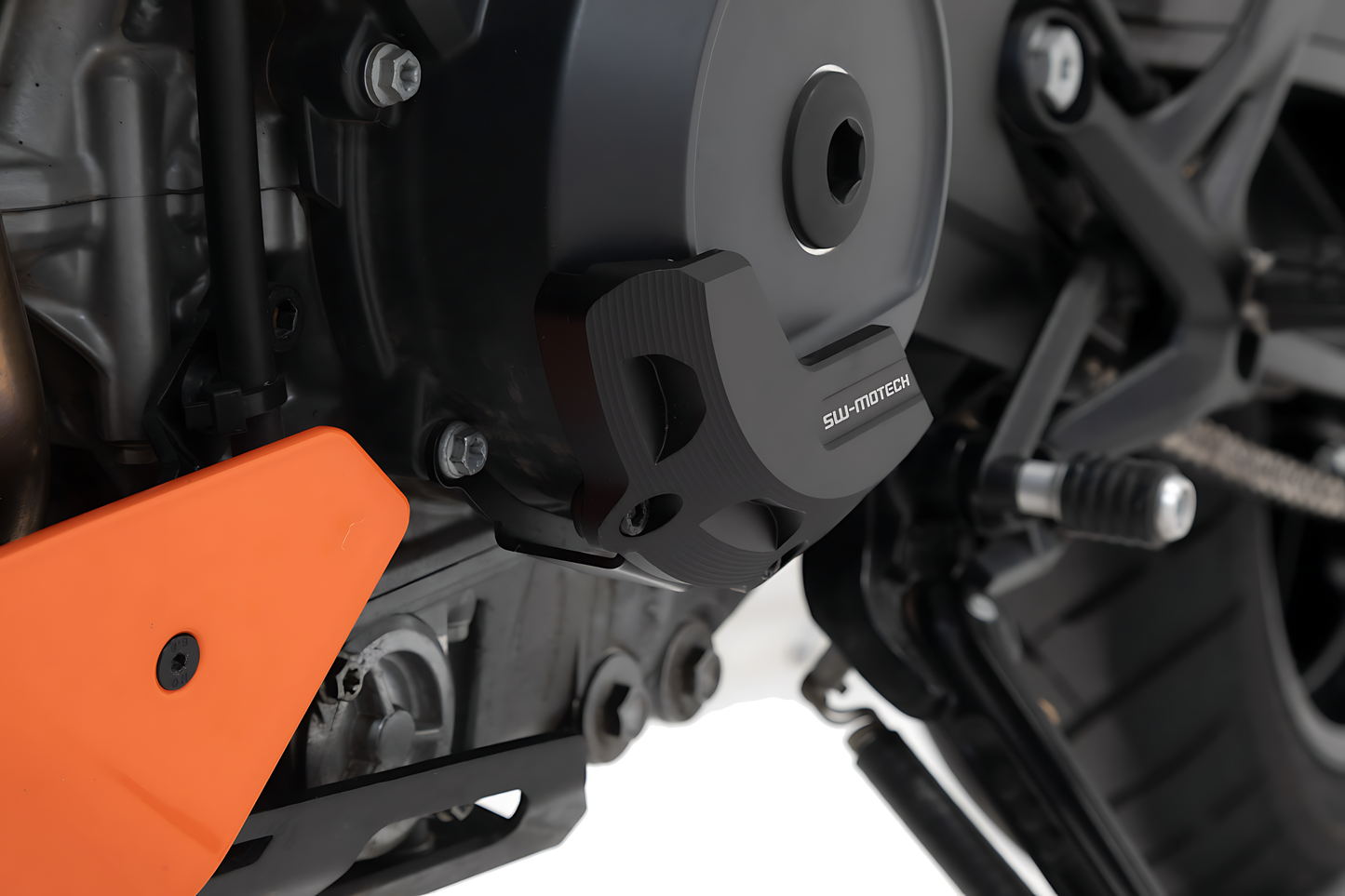 Protector de tapa de la carcasa del motor KTM 790 Duke, 890 Duke R, 890 SM T.