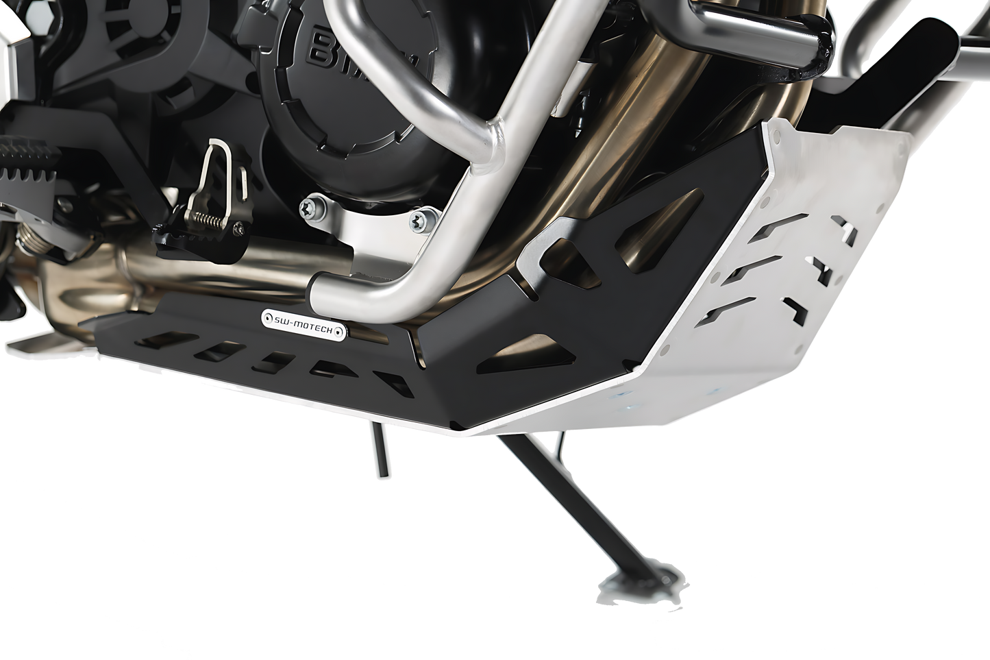 Protector de motor Negro/plateado. BMW modelos GS / Husqv. Nuda 900.