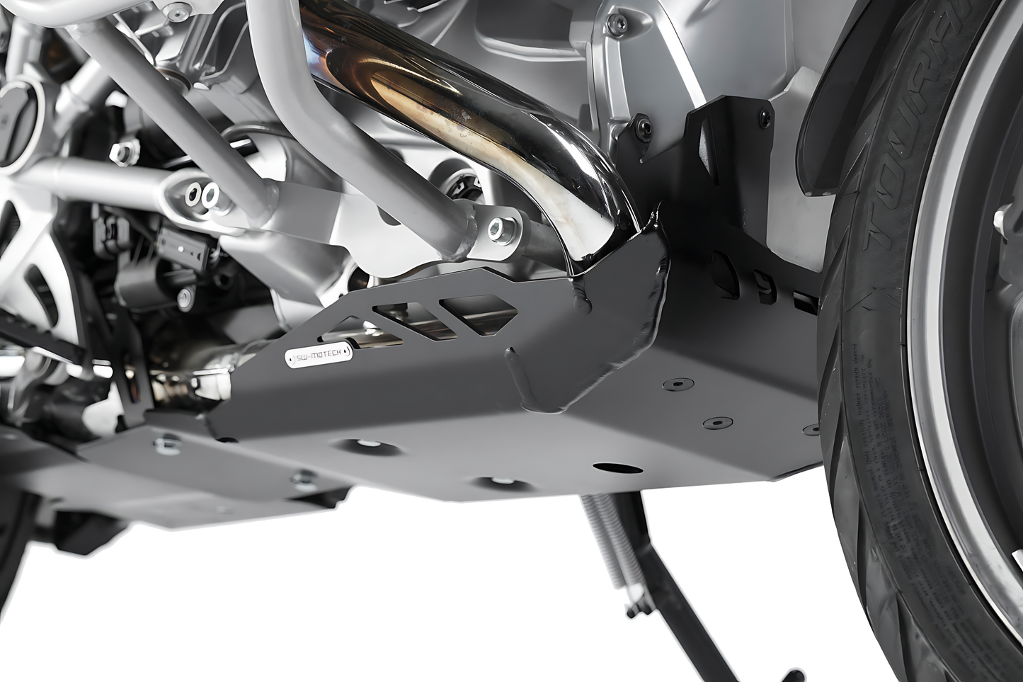 Protector de motor Negro. BMW R 1200 GSLC/Adventure/Rallye (12-18).