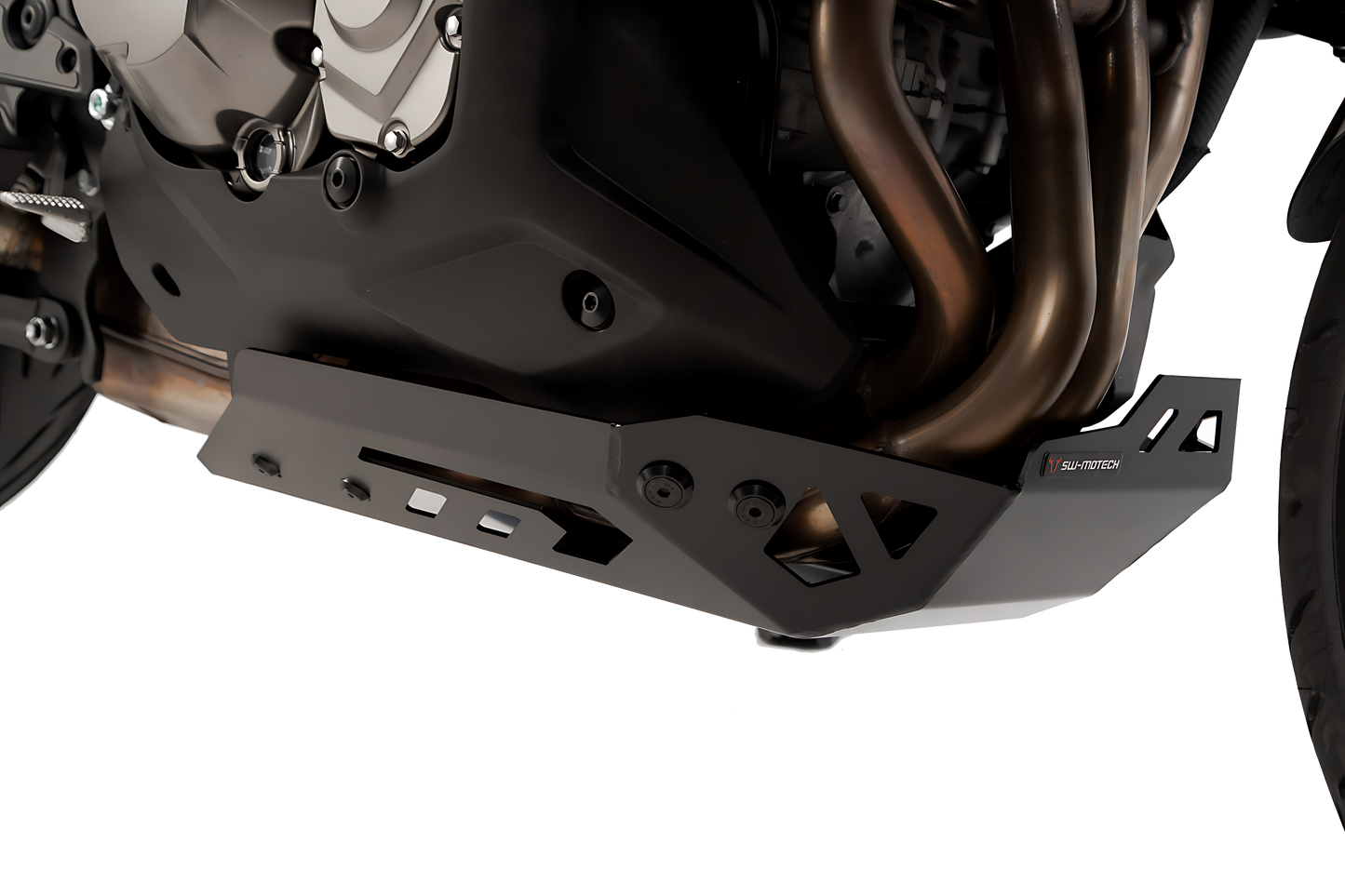 Protector de motor Negro. Kawasaki Versys 1000 (18-).