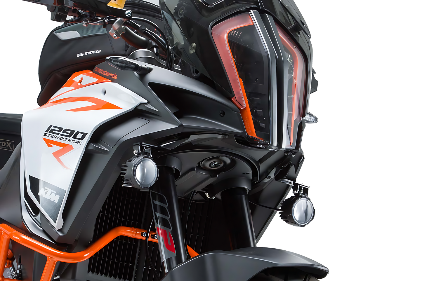 Soportes para luces Negro. KTM 1290 Super Adventure S / R (16-20).