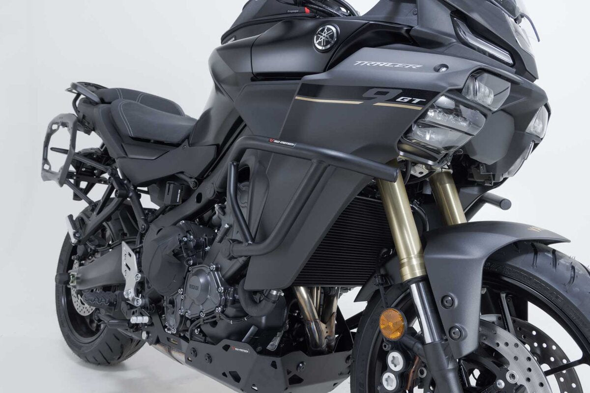 Protecciones laterales de motor. Negro. Yamaha Tracer 9 GT / GT+ (24-).