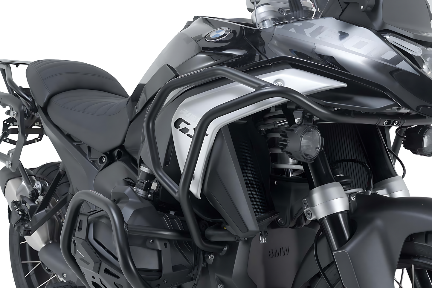 Protecciones superiores de motor Negro. BMW R 1300 GS (23-).