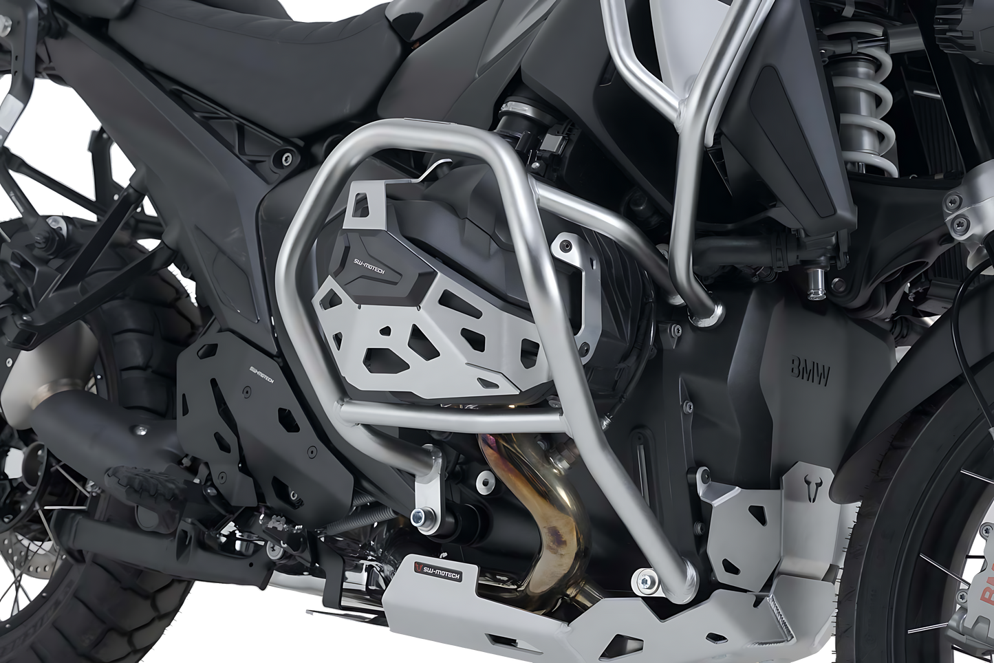 Protecciones laterales de motor Acero inoxidable. BMW R 1300 GS (23-).