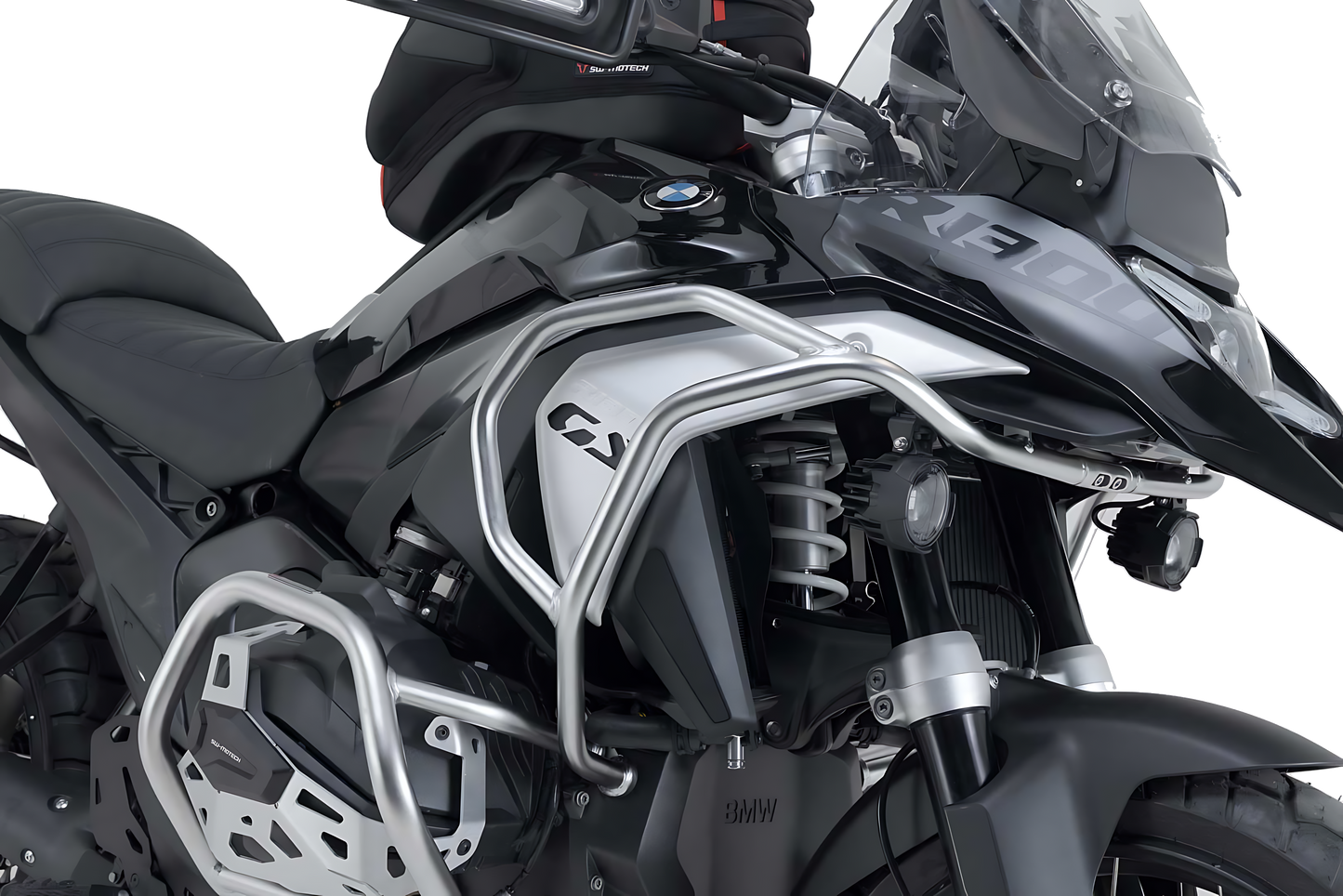 Protecciones superiores de motor Acero inoxidable. BMW R 1300 GS (23-).