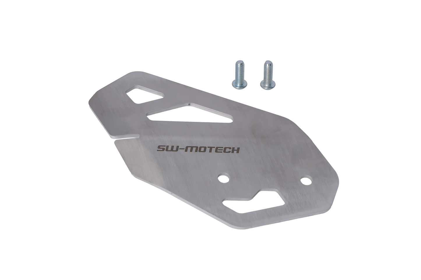 Protector de talón izquierdo Plateado. Triumph Tiger 900/GT/Rally/Pro (19-23).