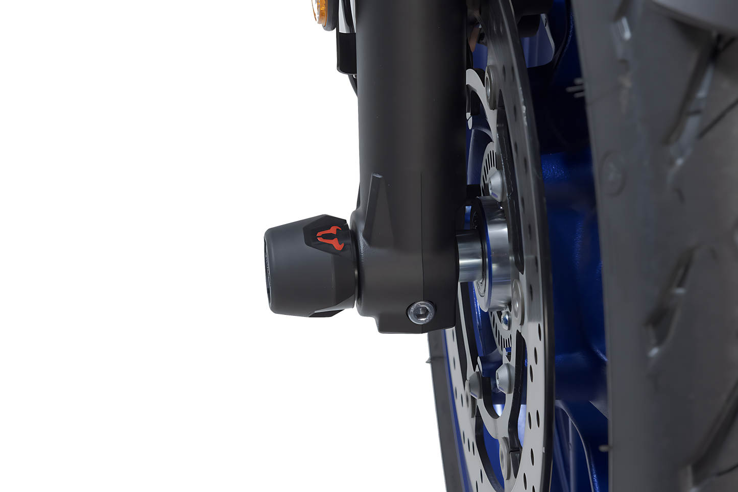 Kit de topes anticaidas para el eje delantero Negro. Modelos Yamaha (14-).