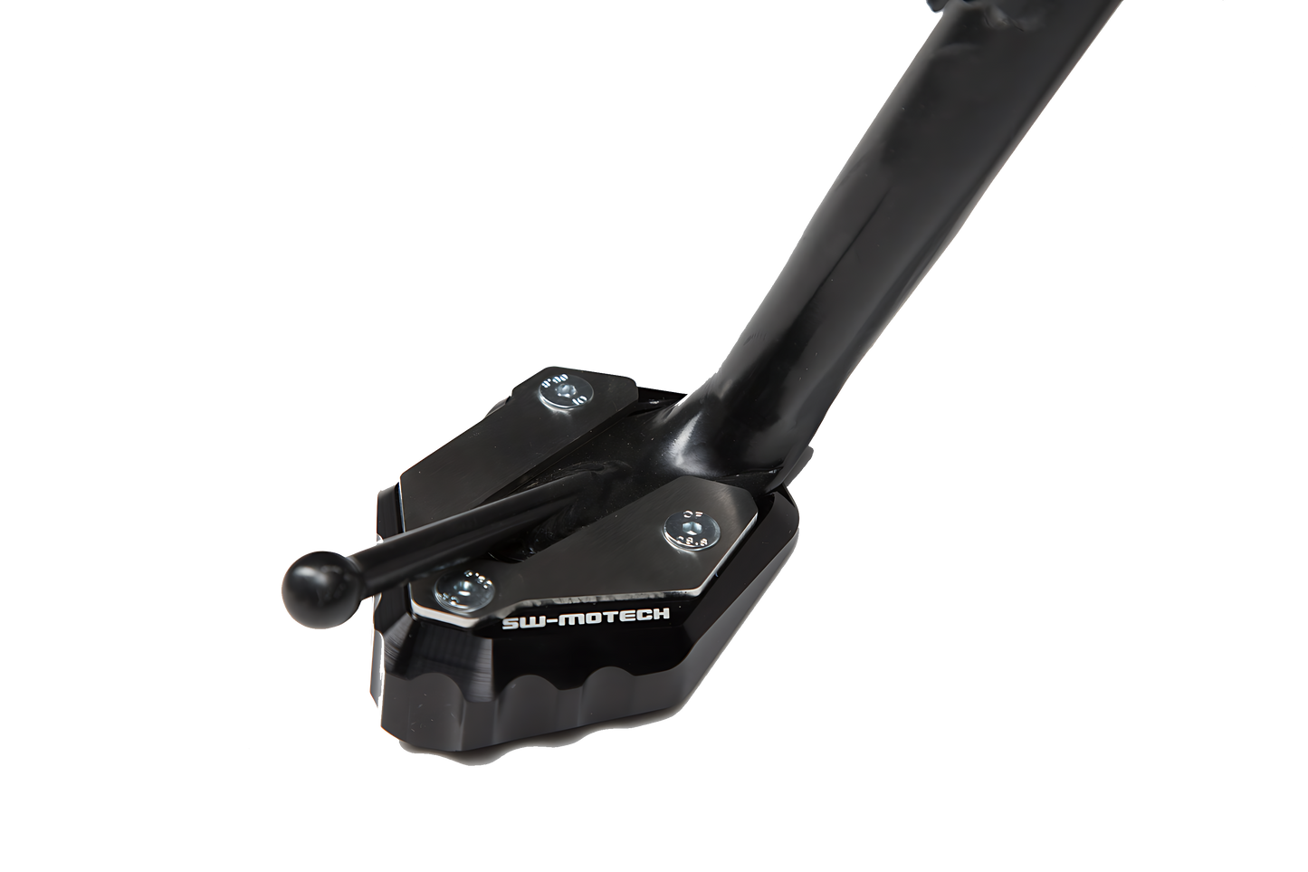 Extension para caballete lateral Negro/plateado. Yamaha MT-09 (13-20).